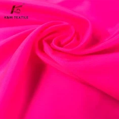 210T Nylon fluoreszierend rot gefärbtes Oxford-Gewebe