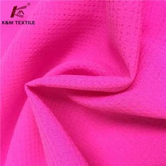 Jacquard T400 Polyester Elastisches Pongé-Gewebe