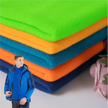 Strickstoff aus Polyester-Polarfleece