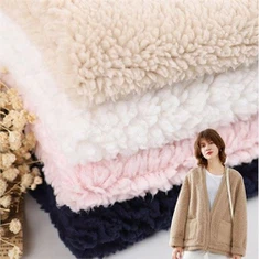 Polyester Shu-Samt-Strickstoff